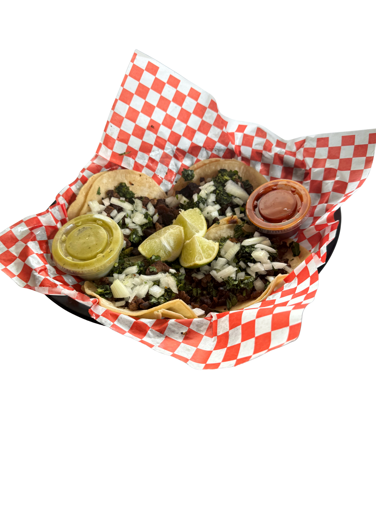 Fresh Mexican street tacos from Lonchera Sara food truck in Aurora Colorado